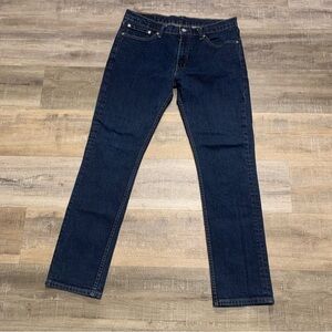 Levis 511 Mens 36 X 32 Slim Fit Straight Jeans